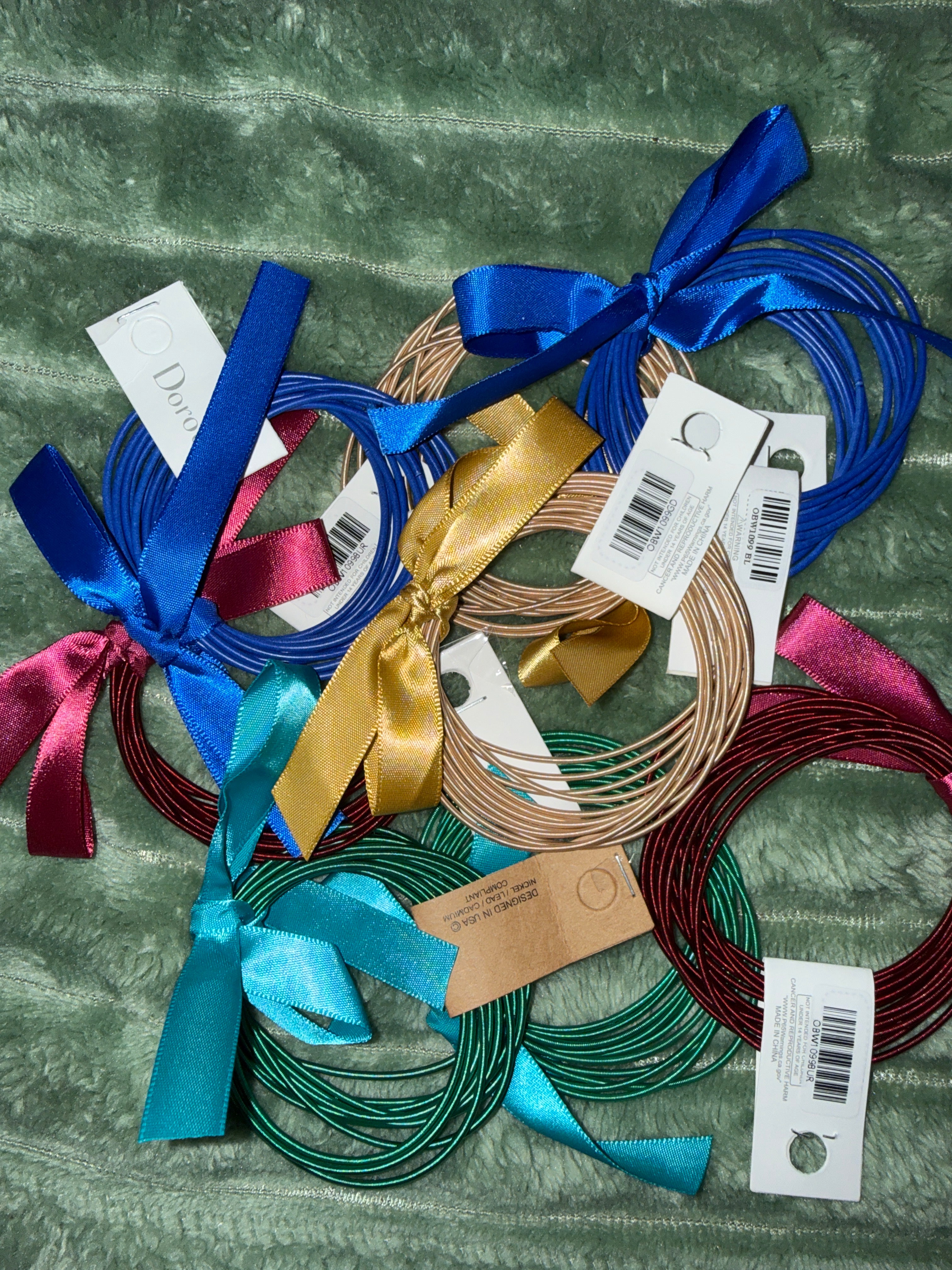 10 Piece Guitar String Bracelets