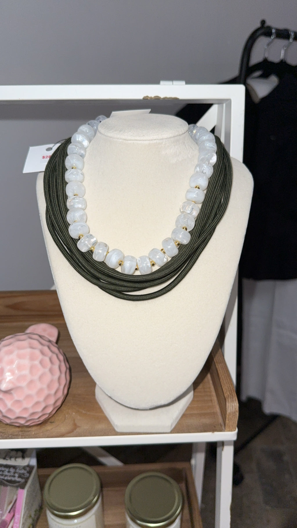 Olive Grove Rope Necklace