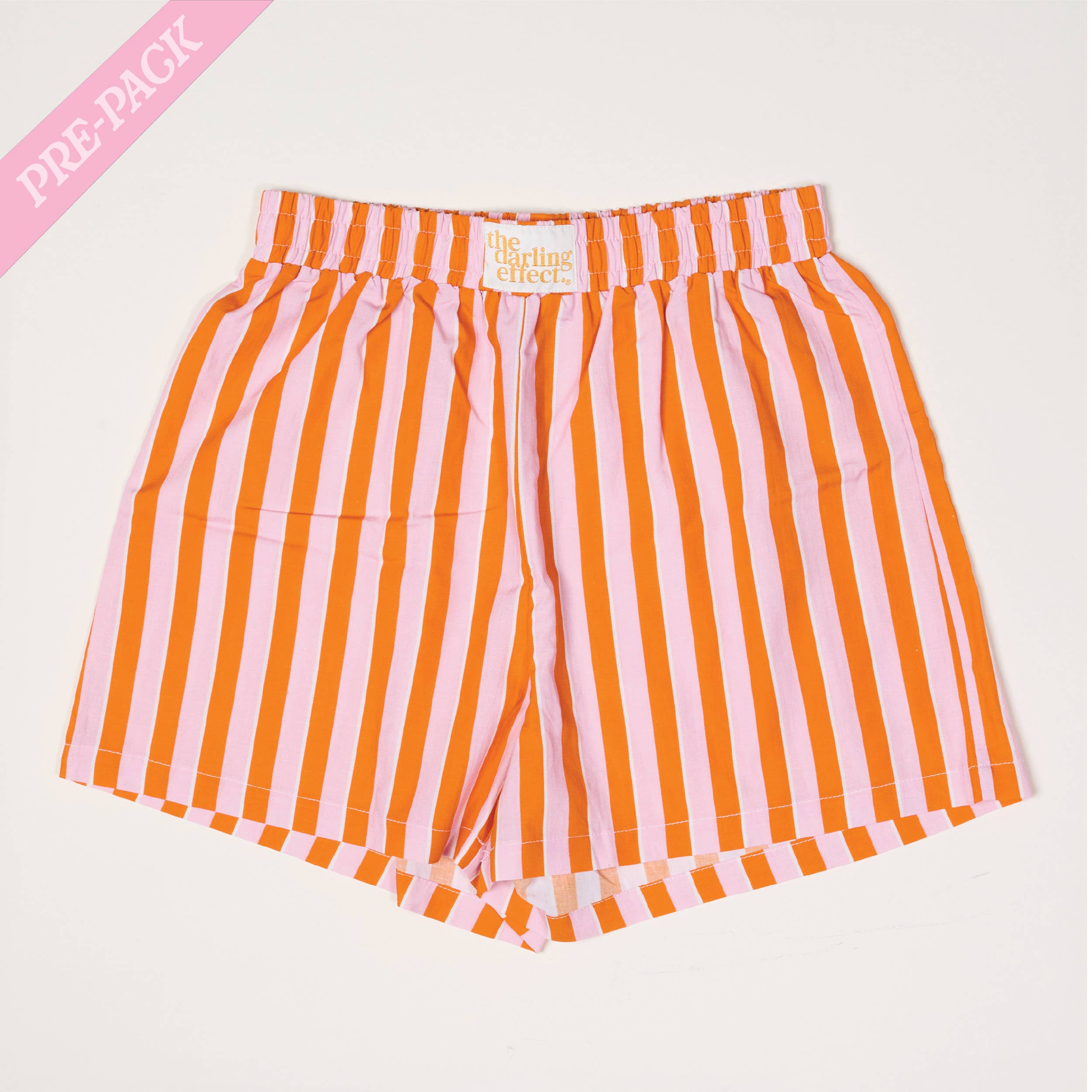 All Day Boxer Shorts–Sicily Stripes Pink Pre-Pack