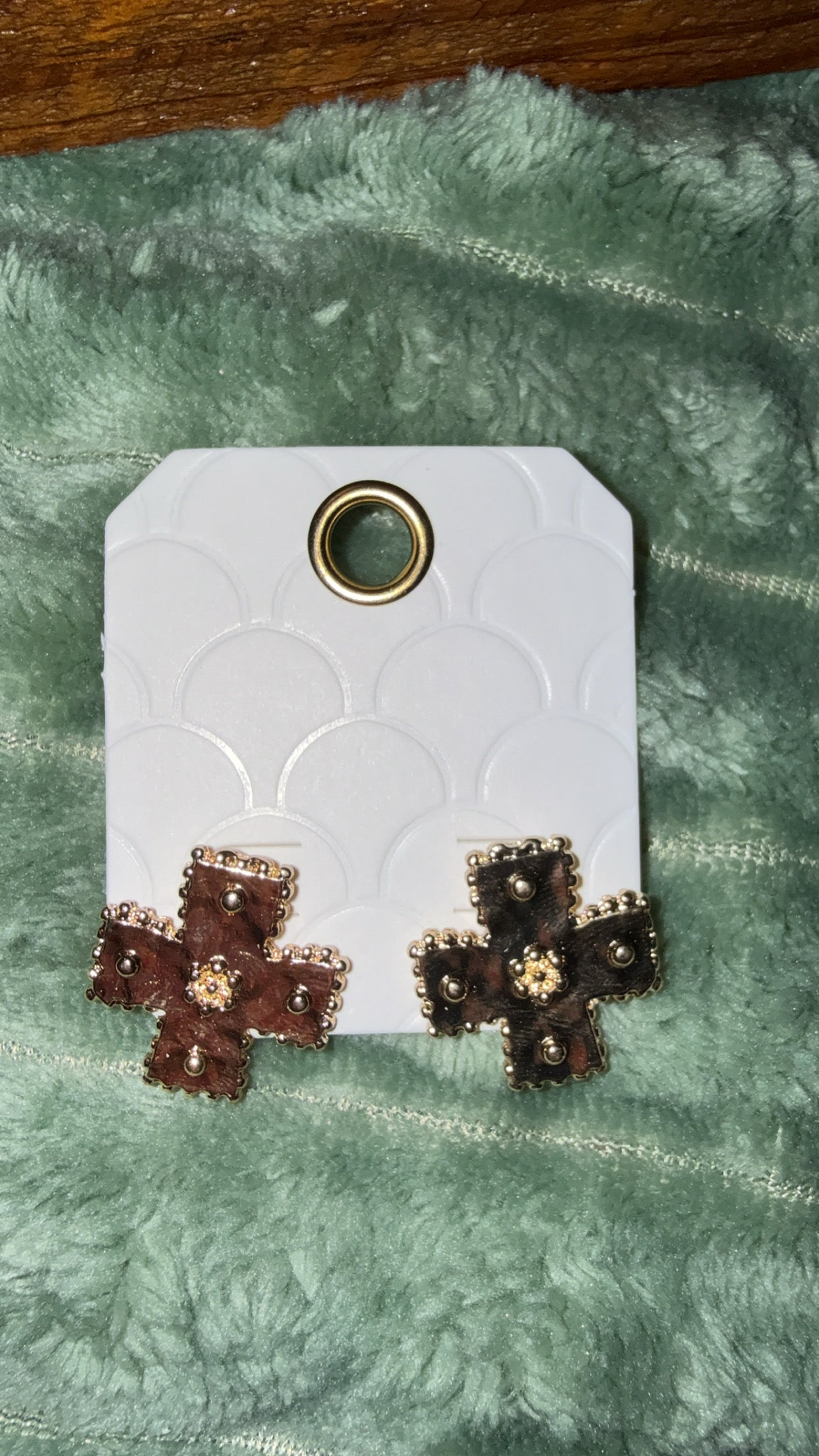 Golden Faith Earrings