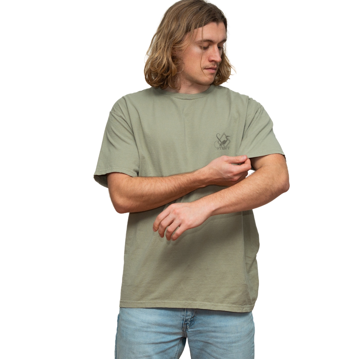 Boykin and Mallard Retrieve Faded Fatigue Short-Sleeve Tee