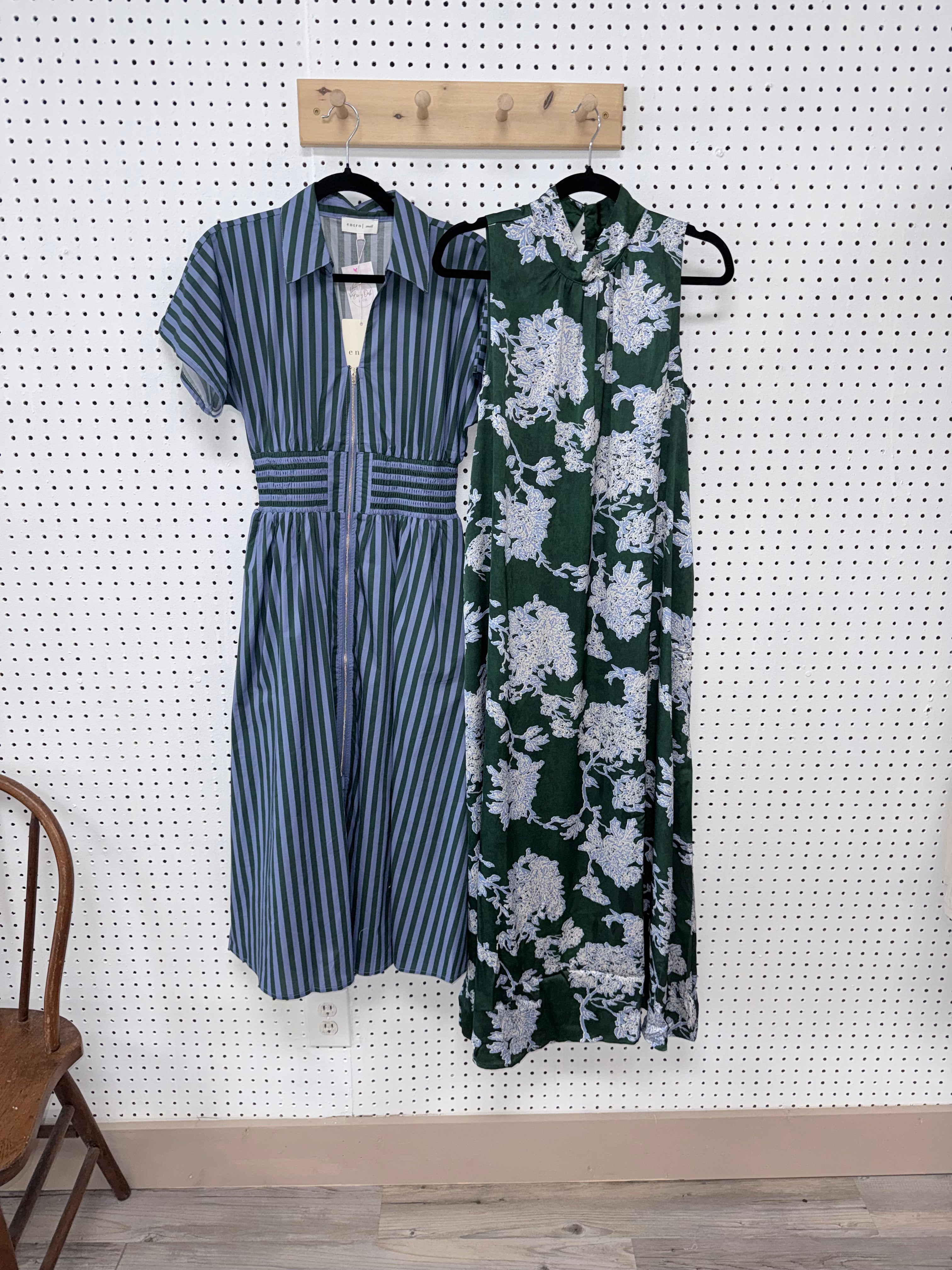 Magnolia Grove Maxi Halter Dress
