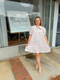 Peter Pan Embroidered Dress