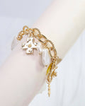 Cross Chain Bracelet- Caroline Hill