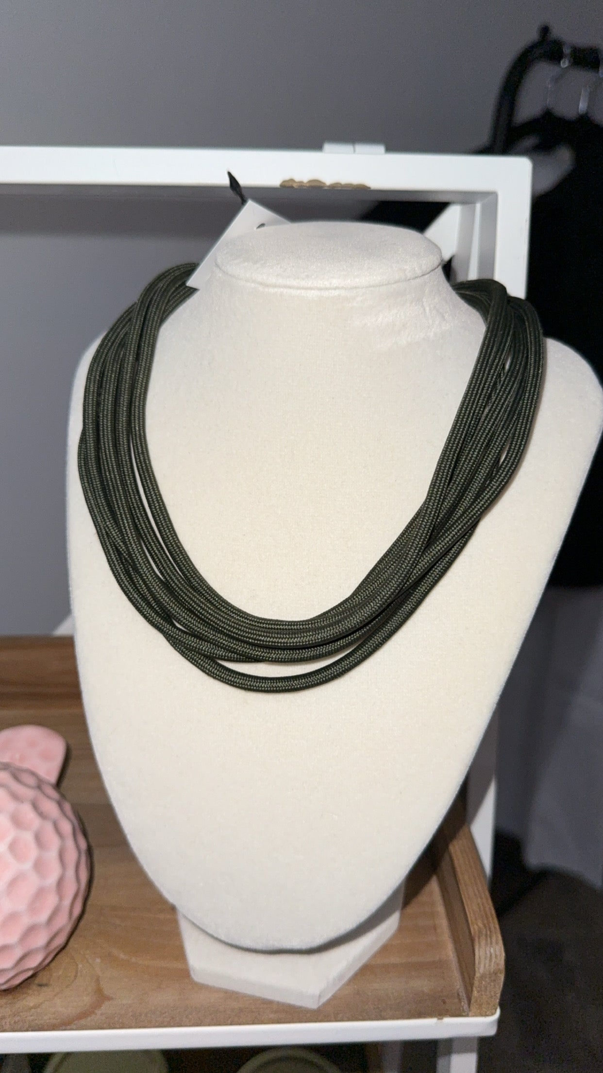 Olive Grove Rope Necklace