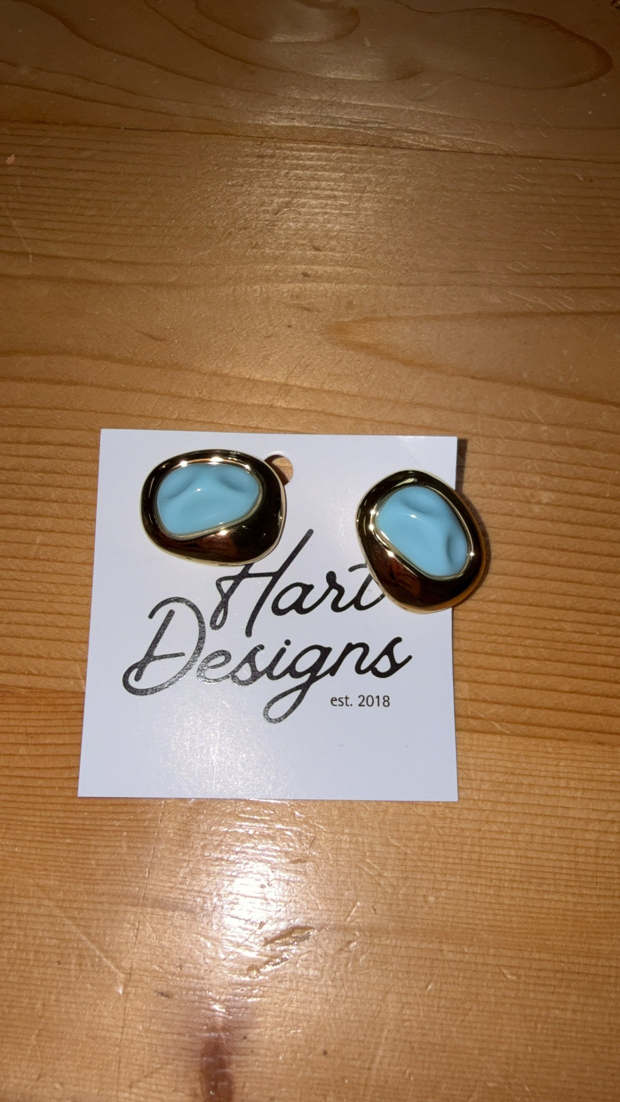 Blue Lagoon Studs