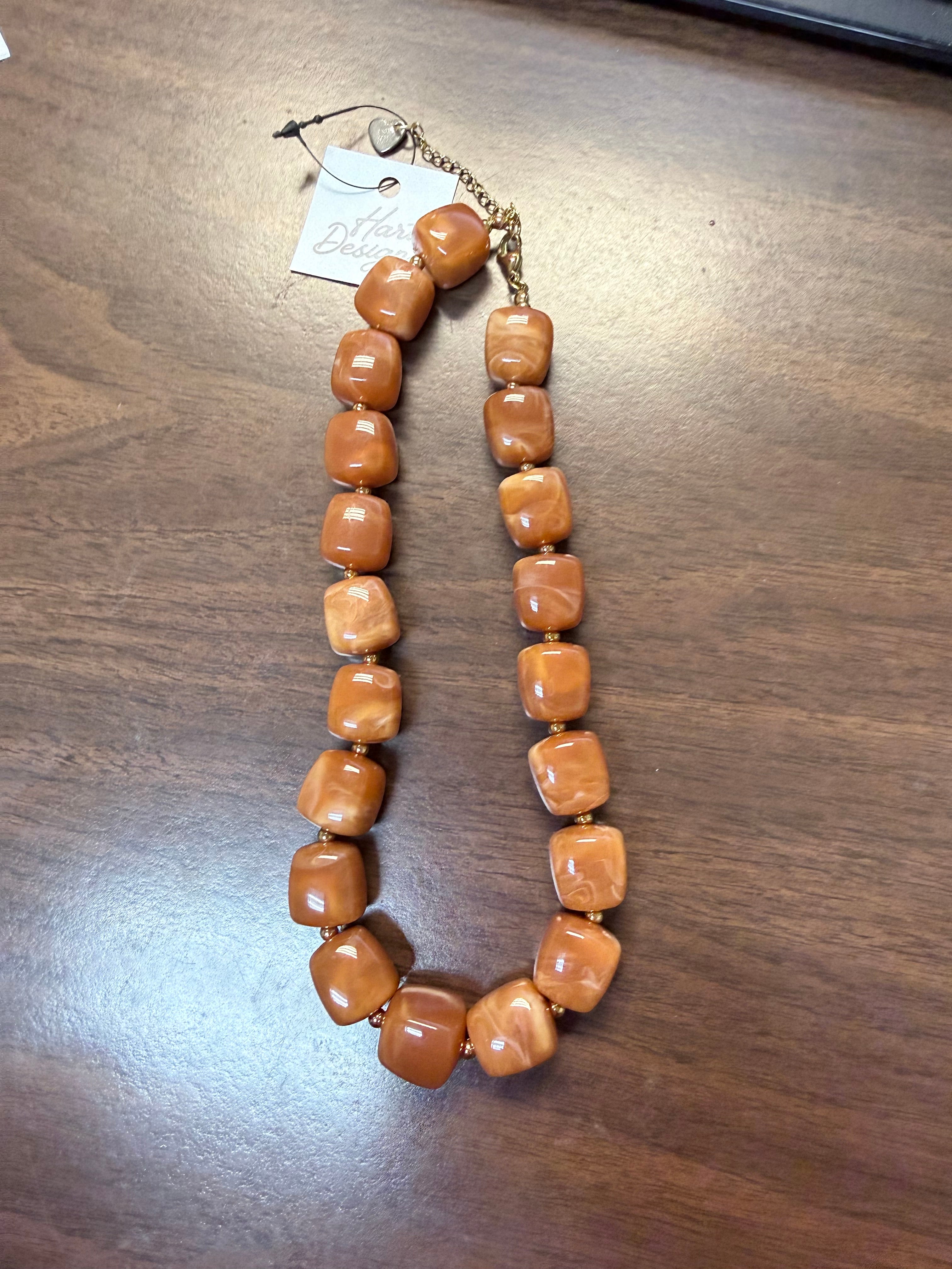 Autumn Amber Necklace