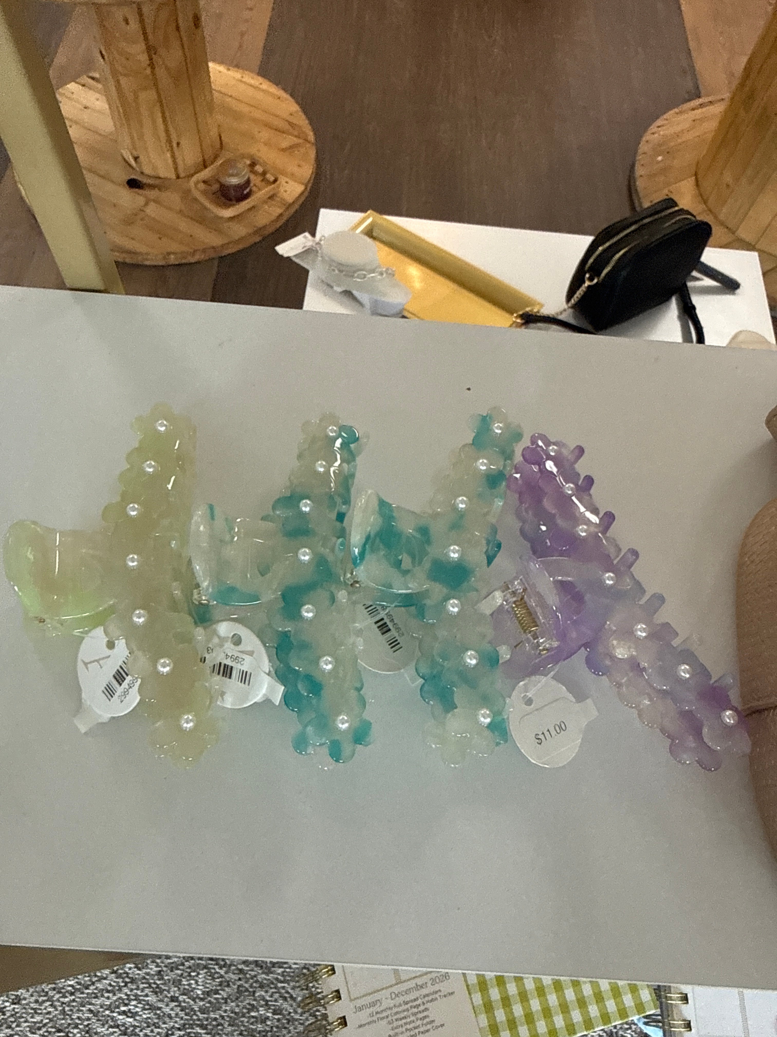 Flower Claw Clip