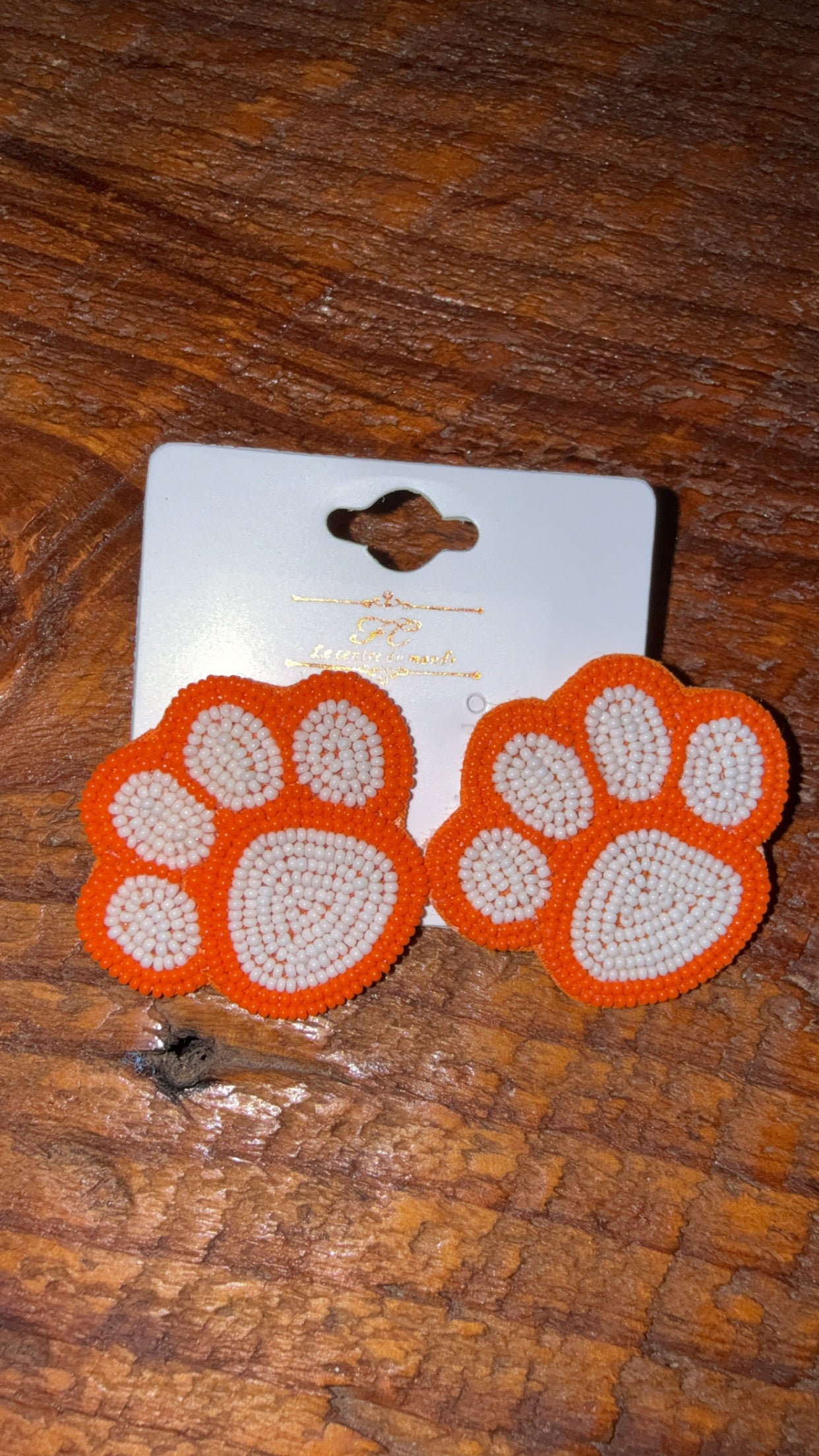 Wildcat Pride Beaded Earrings