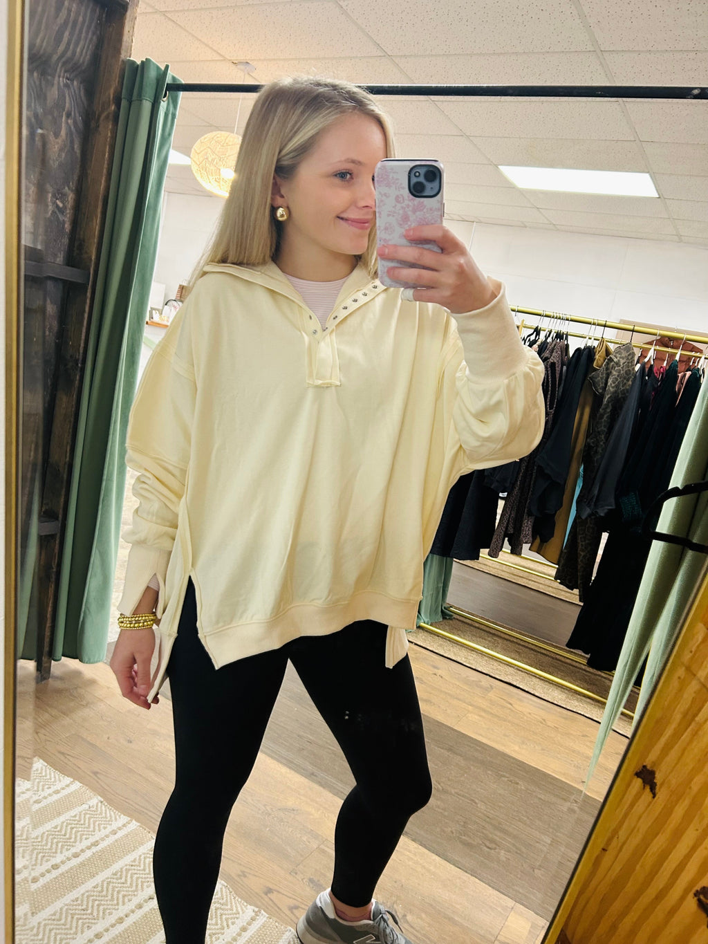 Oversized Henley