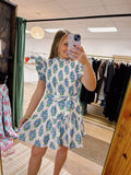 Floral Tie Dress