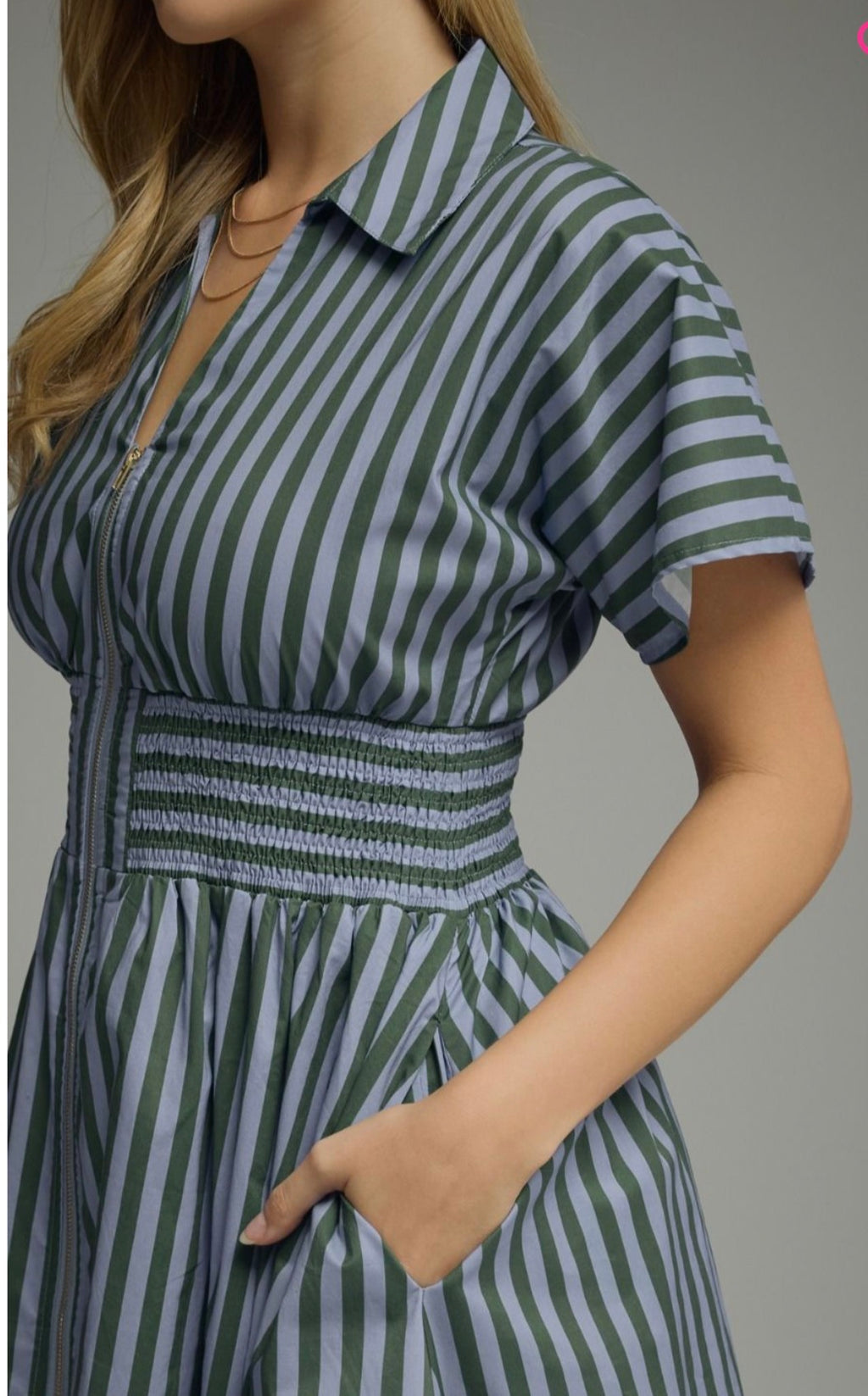 Willow Lane Zip Midi Dress