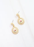 Floral Charm Earrings