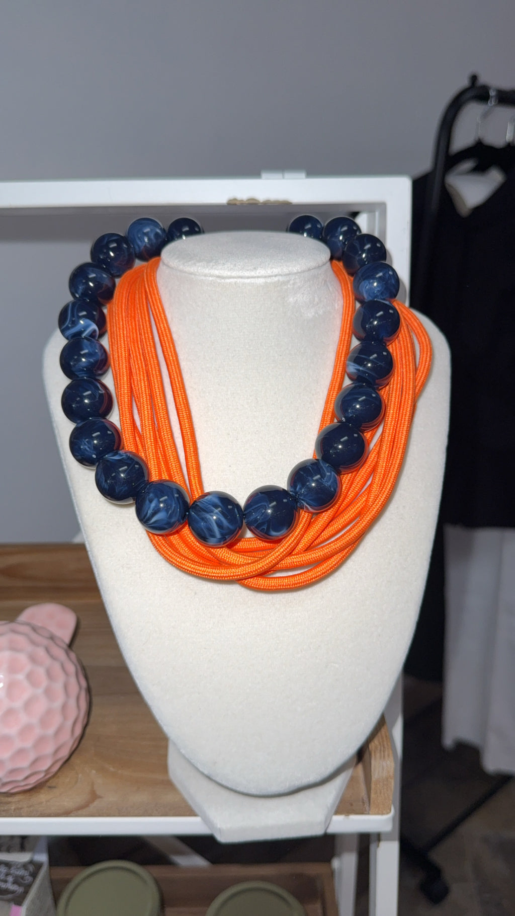 Clementine Crush Rope Necklace