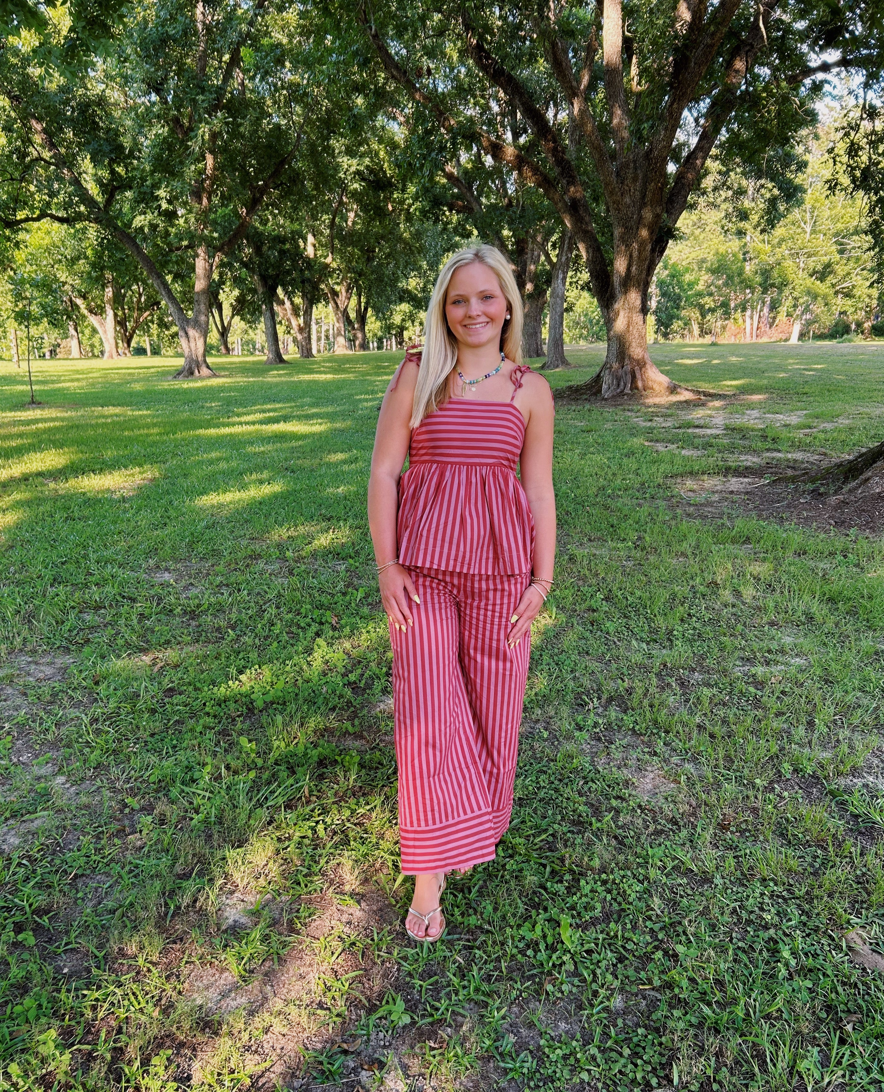 Rosewood Stripe Set
