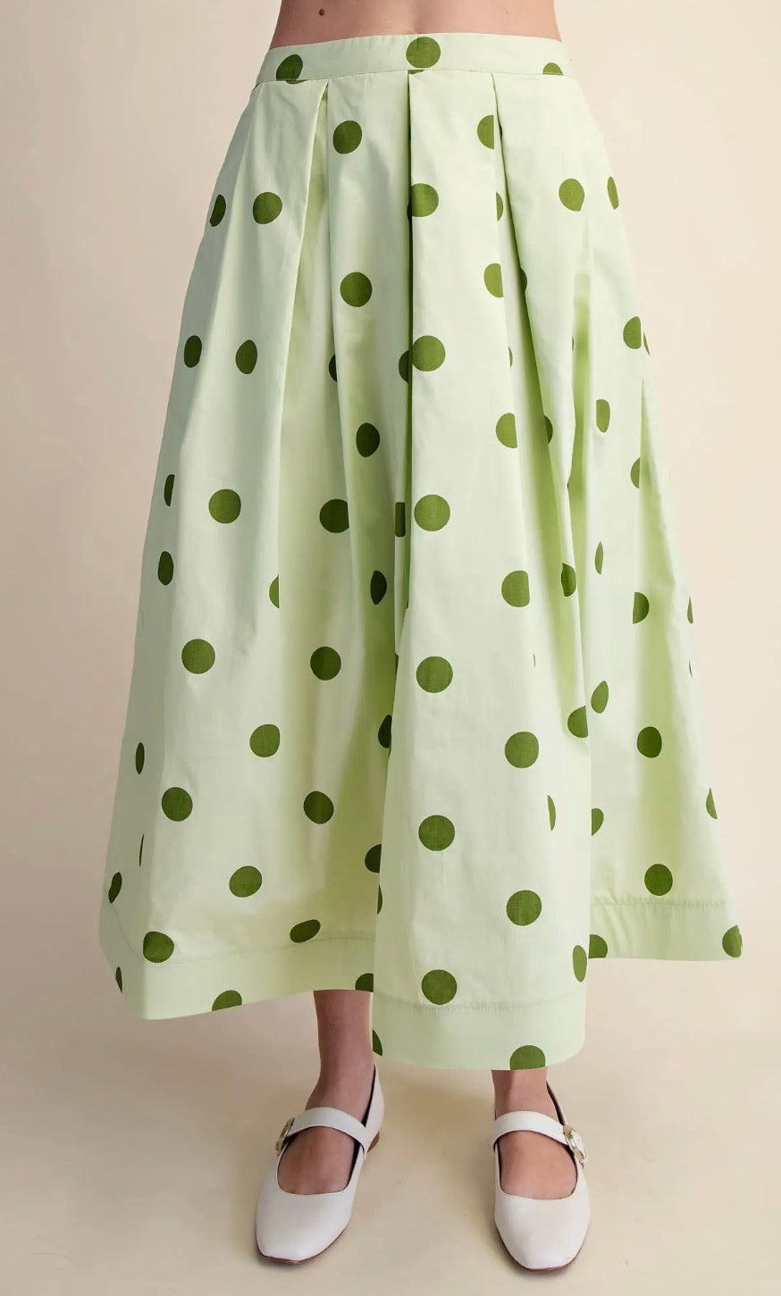 Sweet Pea Polka Dot Skirt Set