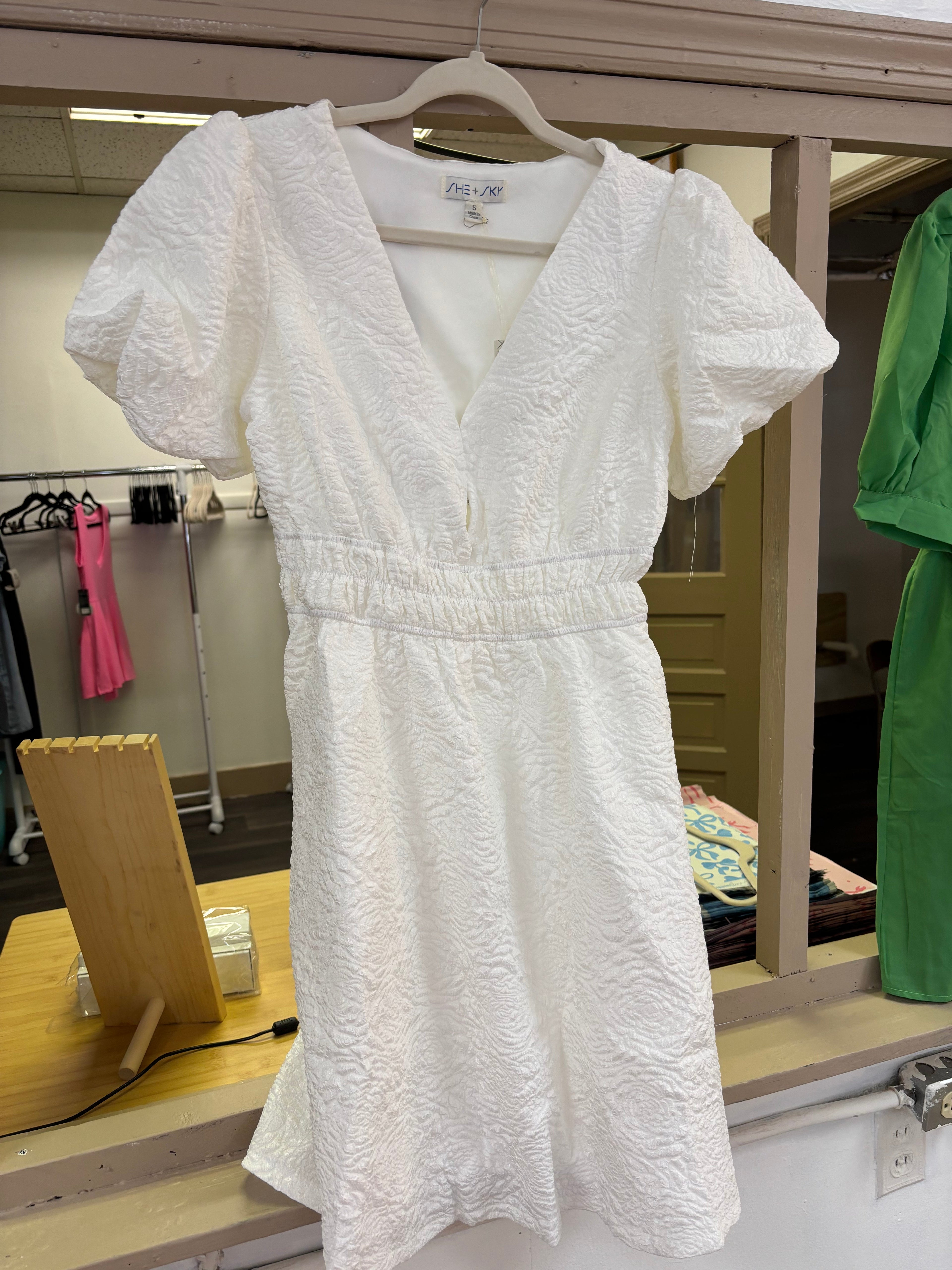 White Sweetheart Dress