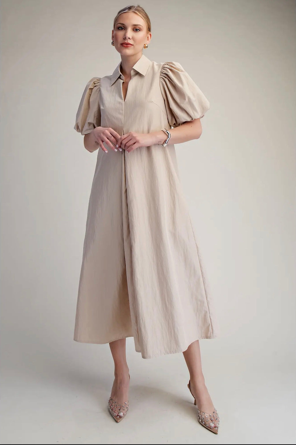 Vanilla Latte Midi Dress