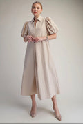 Vanilla Latte Midi Dress