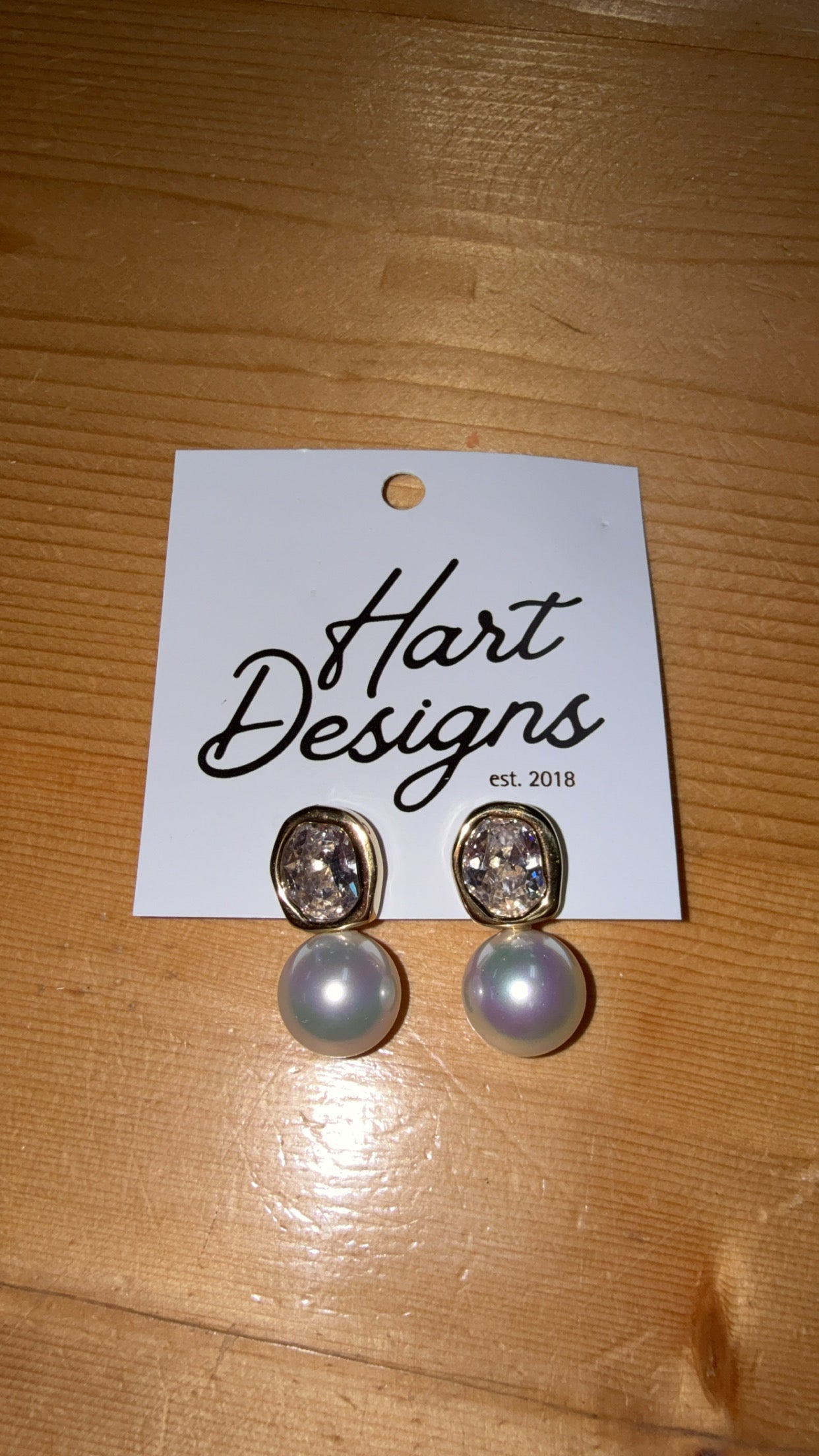 Moonlit Pearl Drops
