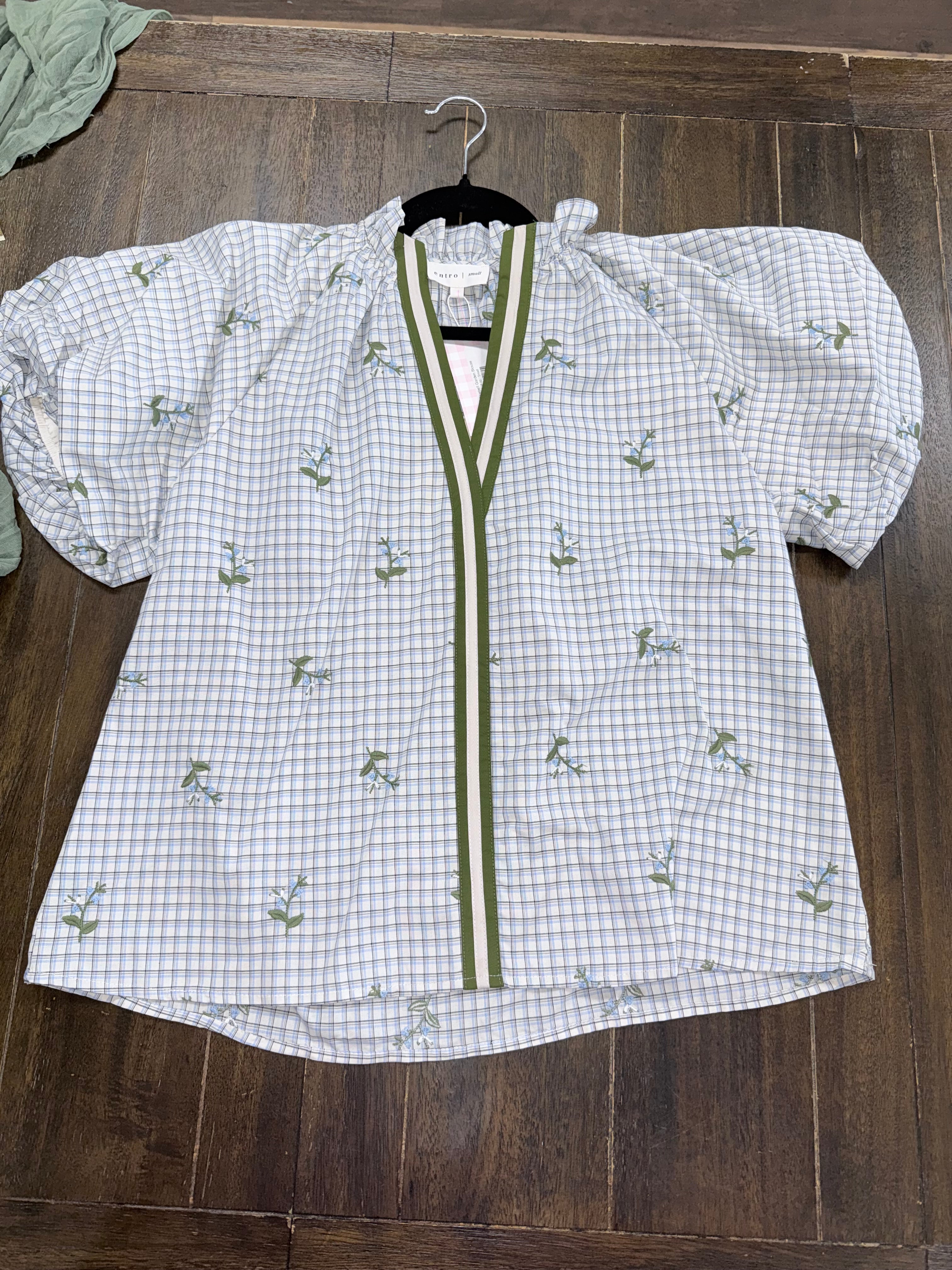 Bluebell Garden Blouse