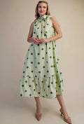 Sweet Pea Polka Dot Midi Dress
