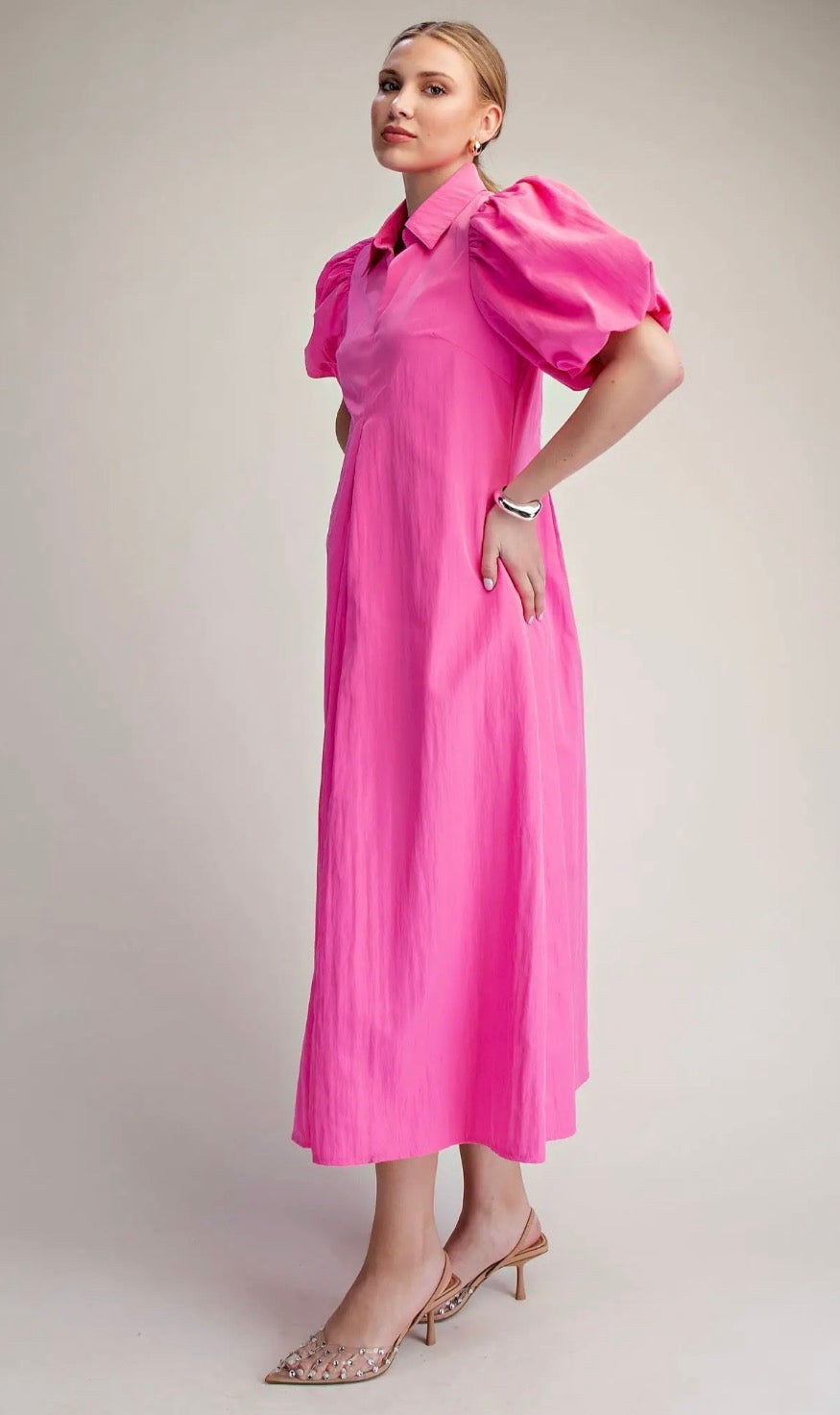 Palm Royale Midi Dress