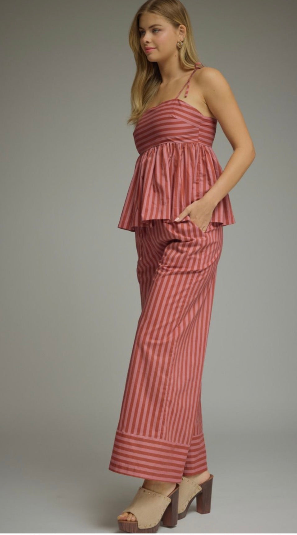 Rosewood Stripe Set