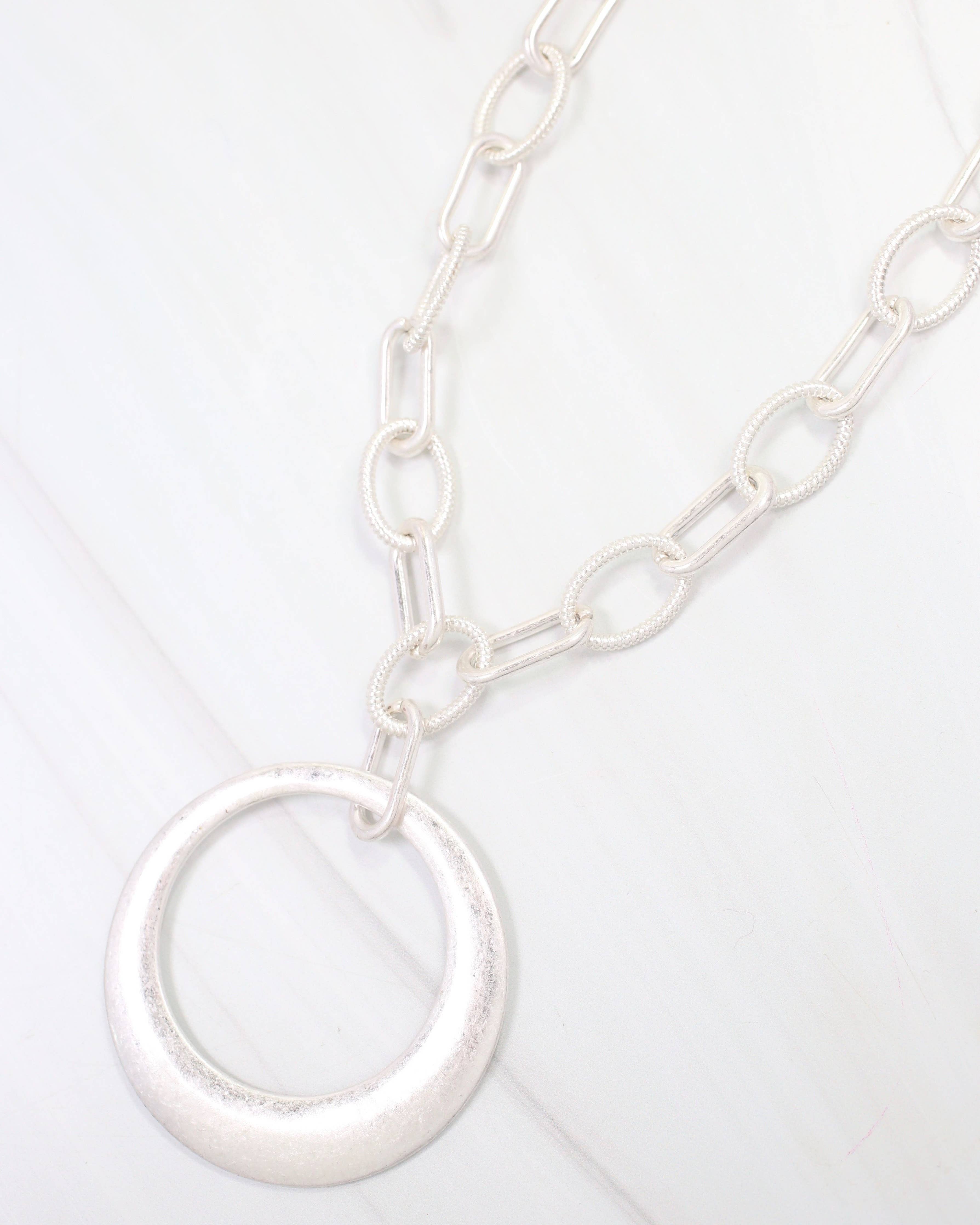 Silver Caroline Hill Necklace