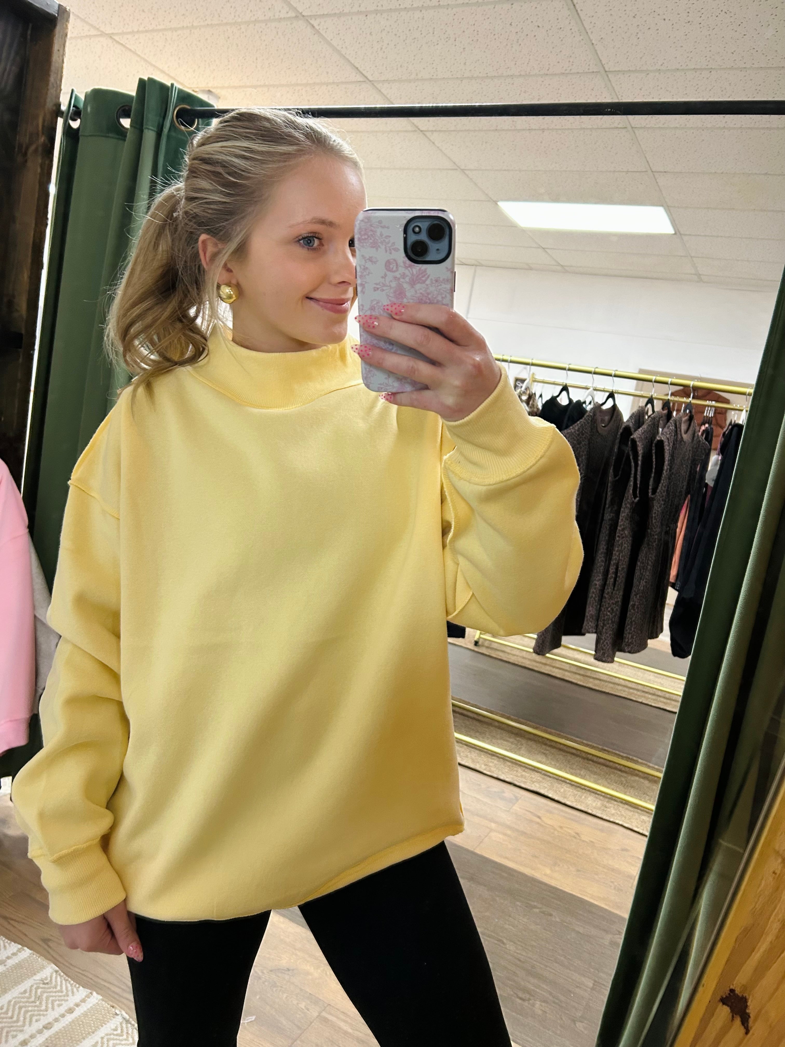 Mock Neck Sweater