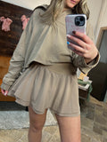 Beige Skirt