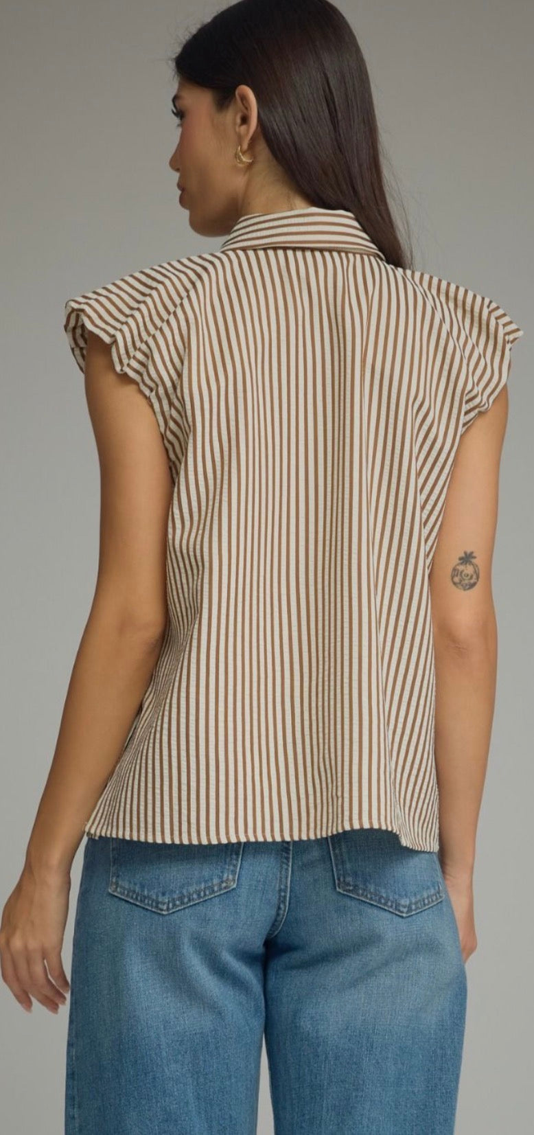 Maple Lane Stripe Blouse