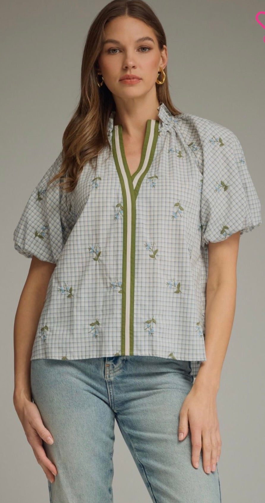 Bluebell Garden Blouse