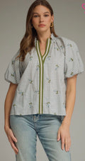 Bluebell Garden Blouse
